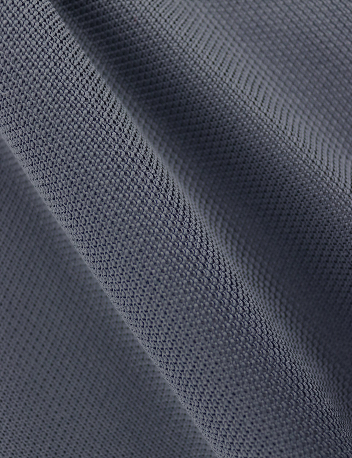 Knitted Pocket Square - Dark Grey