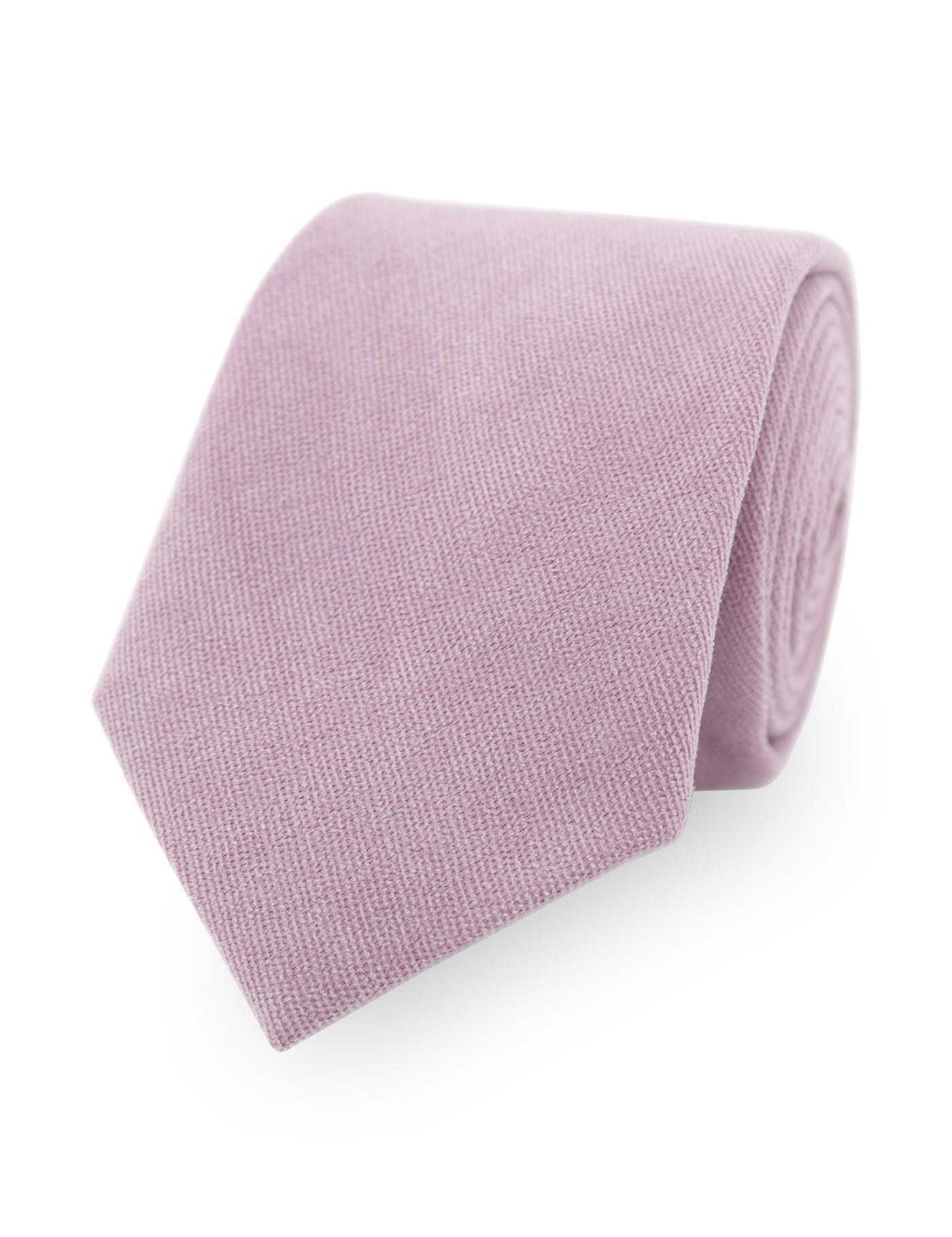 100% Brushed Cotton Bow Tie - Pastel Purple