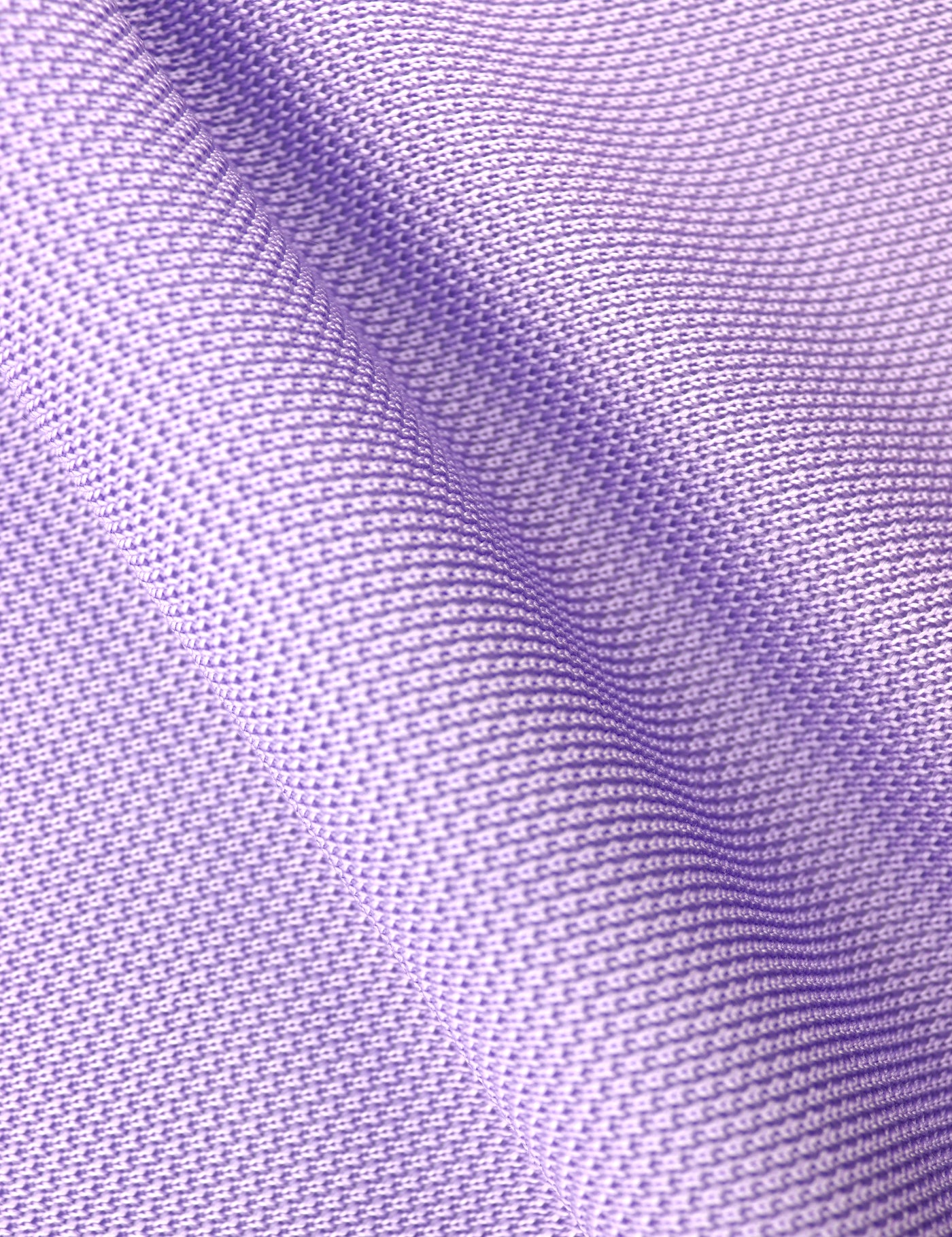 100% Polyester Knitted Pocket Square - Pastel Purple