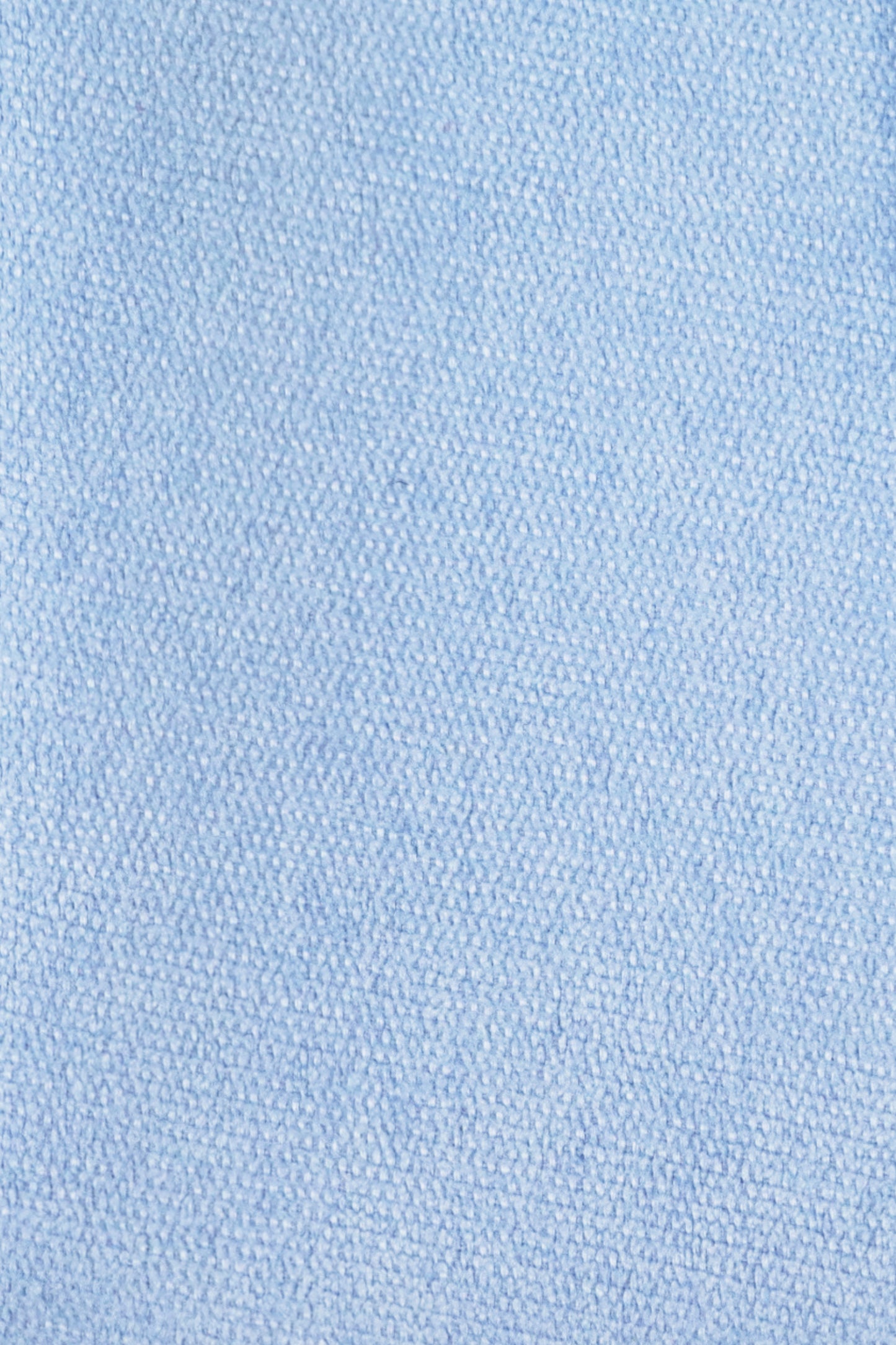 100% Brushed Cotton Pocket Square - Light Blue