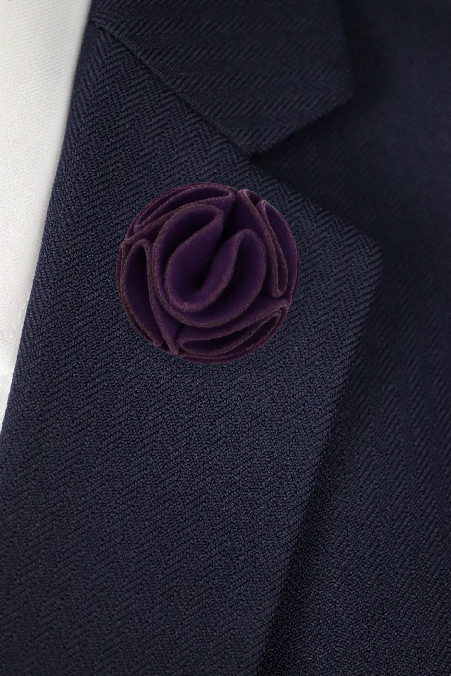 Lapel Flower - Purple