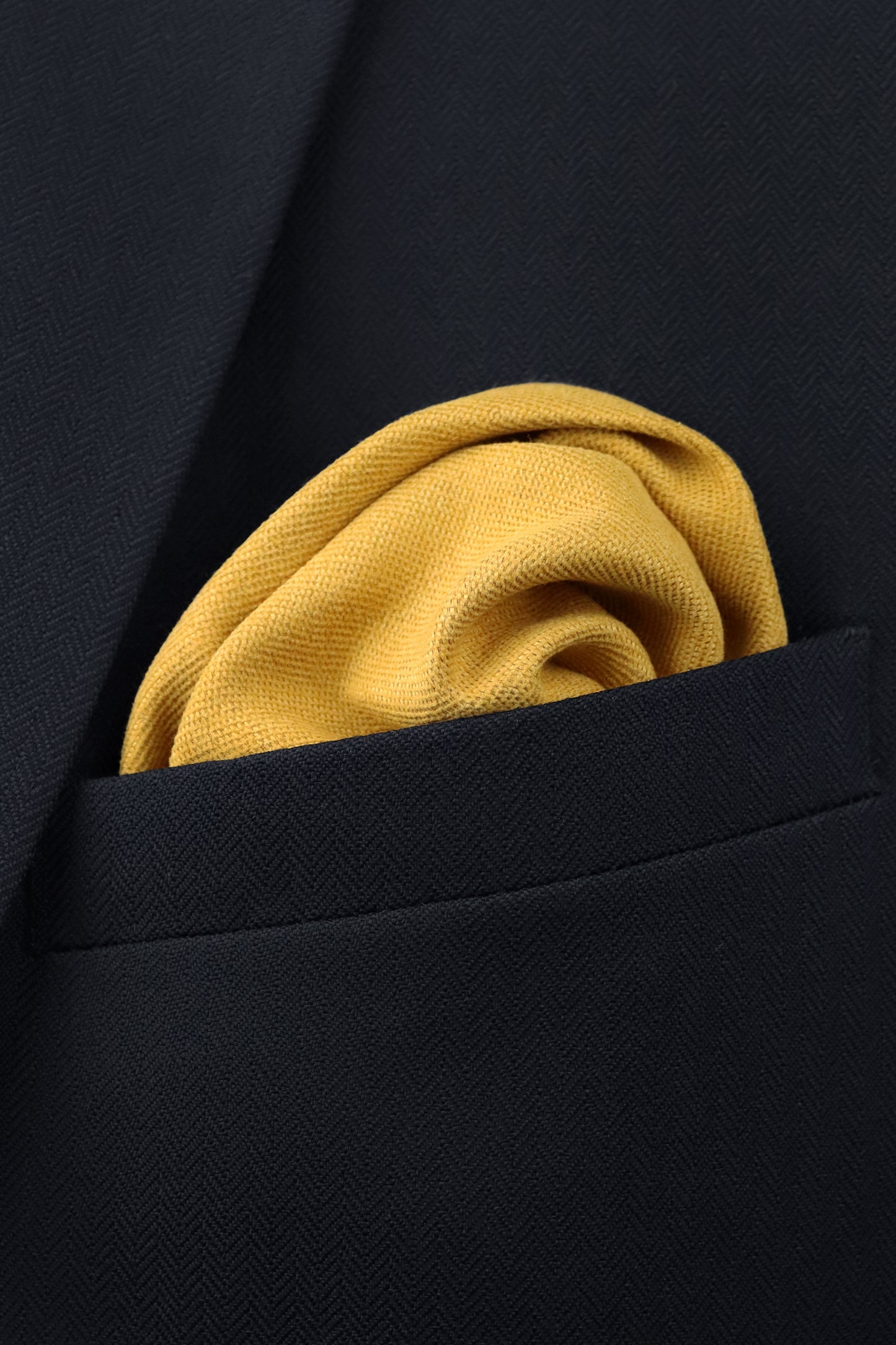 100% Brushed Cotton Bow Tie - Mustard Yellow